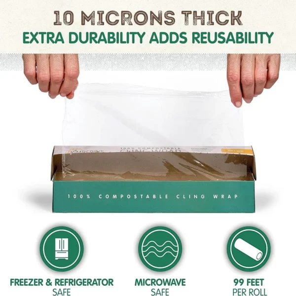 100% Certified Compostable Cling film - 图片 2