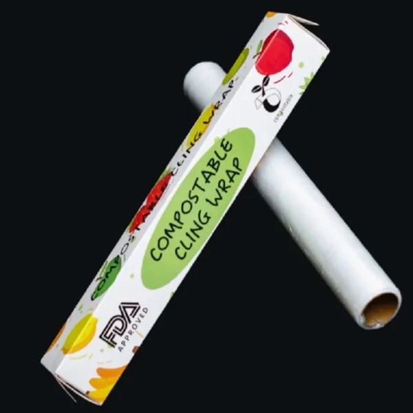 Household food PLA+PBAT 100% biodegradable compostable Cling film - 图片 4