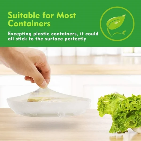 100% Compostable Kitchen Biodegradable PLA +PBAT Food Film Rolls - 图片 2
