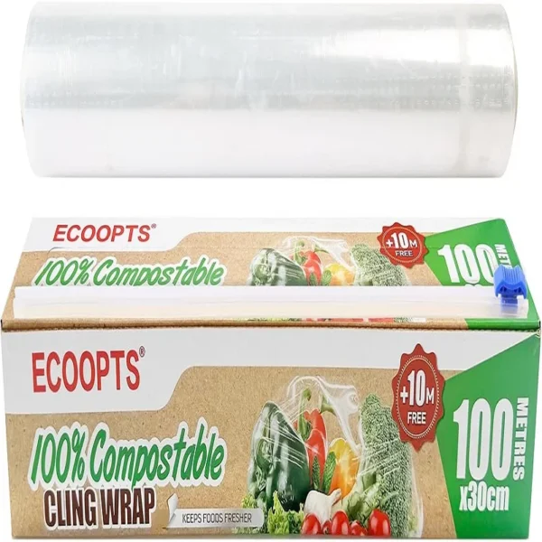 100% Compostable Fresh Food Service Cling Film Wrap  - 图片 4