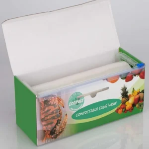 Biodegradable Transparent Polylactic Acid (PLA) Jumbo Roll Cling Film