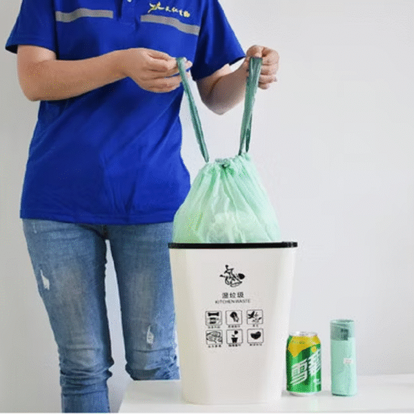 Fully Biodegradable Drawstring Plastic Bags - 图片 3