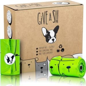 100% Certified Home Compostable Dog Waste Bags - Plant Based Compostable Manure Bags