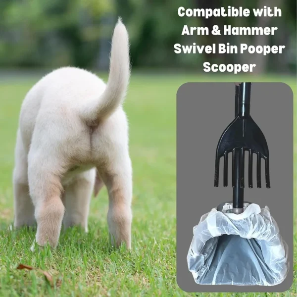 T Shirt Biodegradable White Plastic Bag Thank Shopping Bag - 图片 4