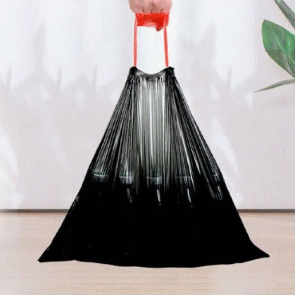 100% Compostable Drawstring Garbage Bag