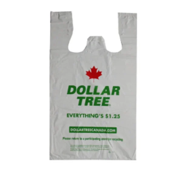 Biodegradable Plastic T-shirt Shopping Bag - 图片 2