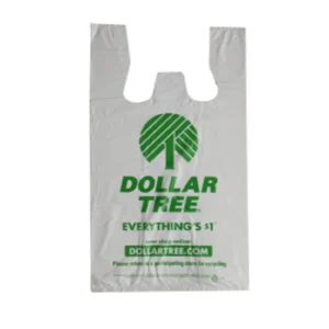 Biodegradable Plastic T-shirt Shopping Bag