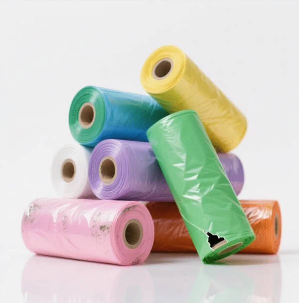 100% Biodegradable Drawstring Garbage Bag - 图片 4