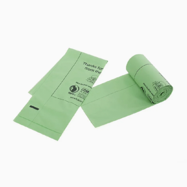 Compostable Corn Starch Biodegradable Tote Trash Bags - 图片 2