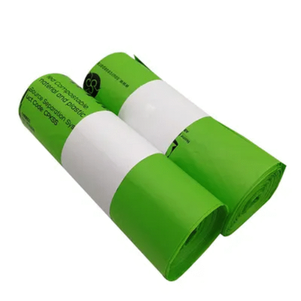 Compostable Corn Starch Biodegradable Tote Trash Bags - 图片 3