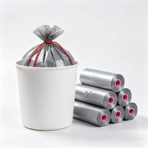 Small Drawstring Garbage Bags | 4 Gallon Compostable