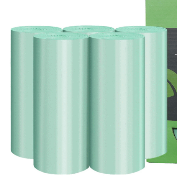 Compostable Garbage Bag 4 Gallon Biodegradable Drawstring Garbage Bag - 图片 2