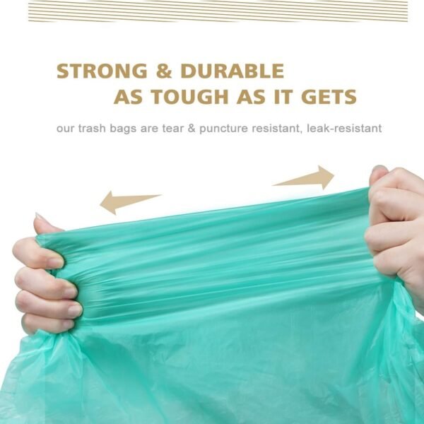 Garbage Bag Drawstring Compostable Garbage Bag - 图片 5