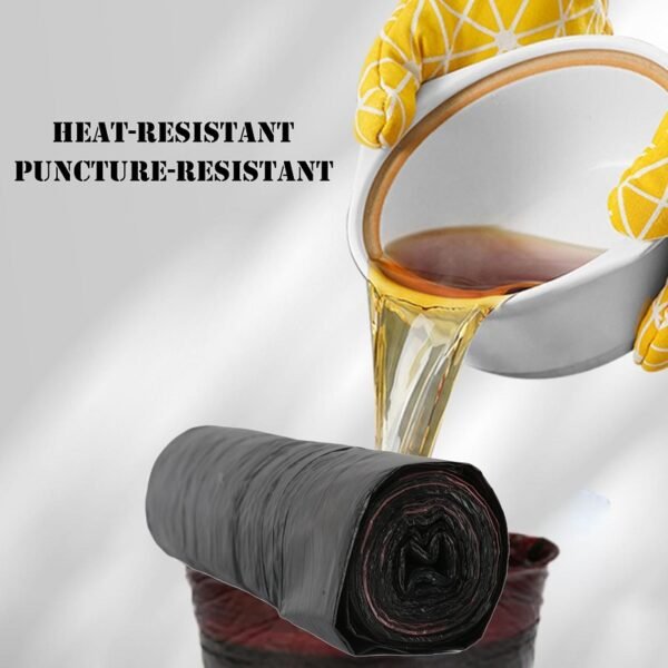 Biodegradable Garbage Bag Drawstring, Compostable Kitchen Garbage Bag - 图片 3