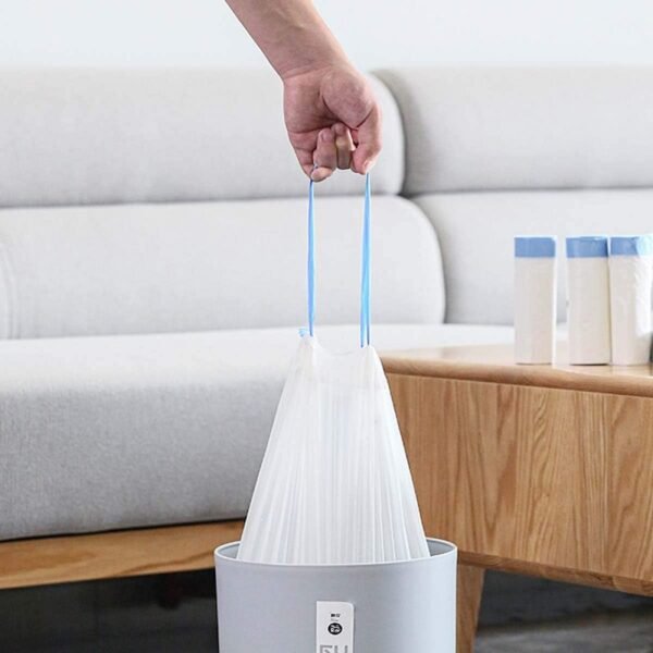 PLA+PBAT Biodegradable Drawstring Garbage Bag - 图片 4