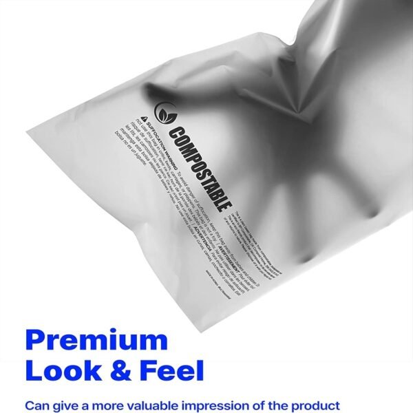 Biodegradable Self-Sealing Translucent Frosted Bags for Clothes Packaging Bags - 图片 2