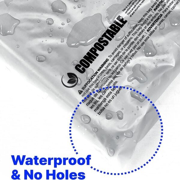Biodegradable Self-Sealing Translucent Frosted Bags for Clothes Packaging Bags - 图片 4