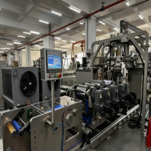 Factory equipment display