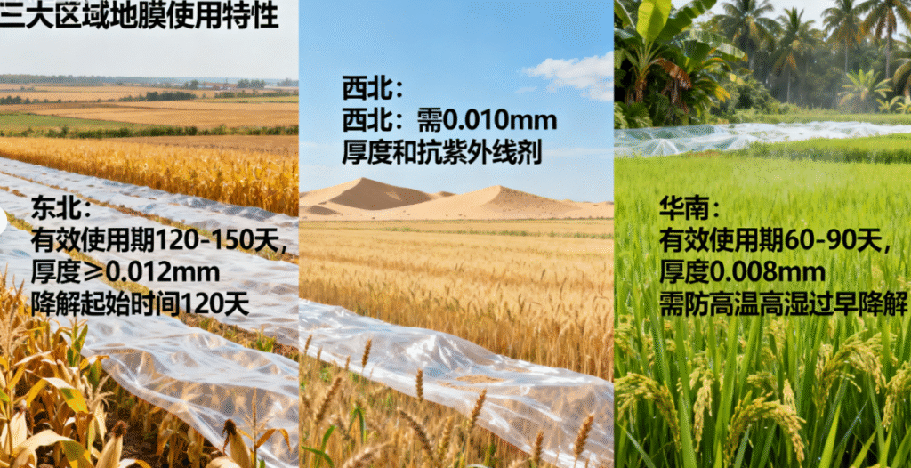 Different regions have different needs.