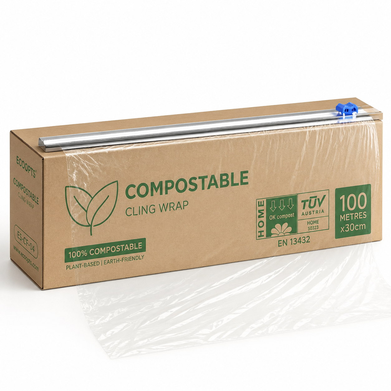 PLA+PBAT Compostable Cling Wrap