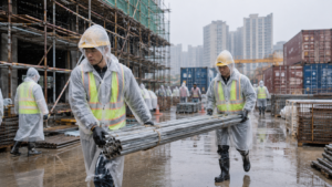 Construction, cleaning, and outdoor logistics