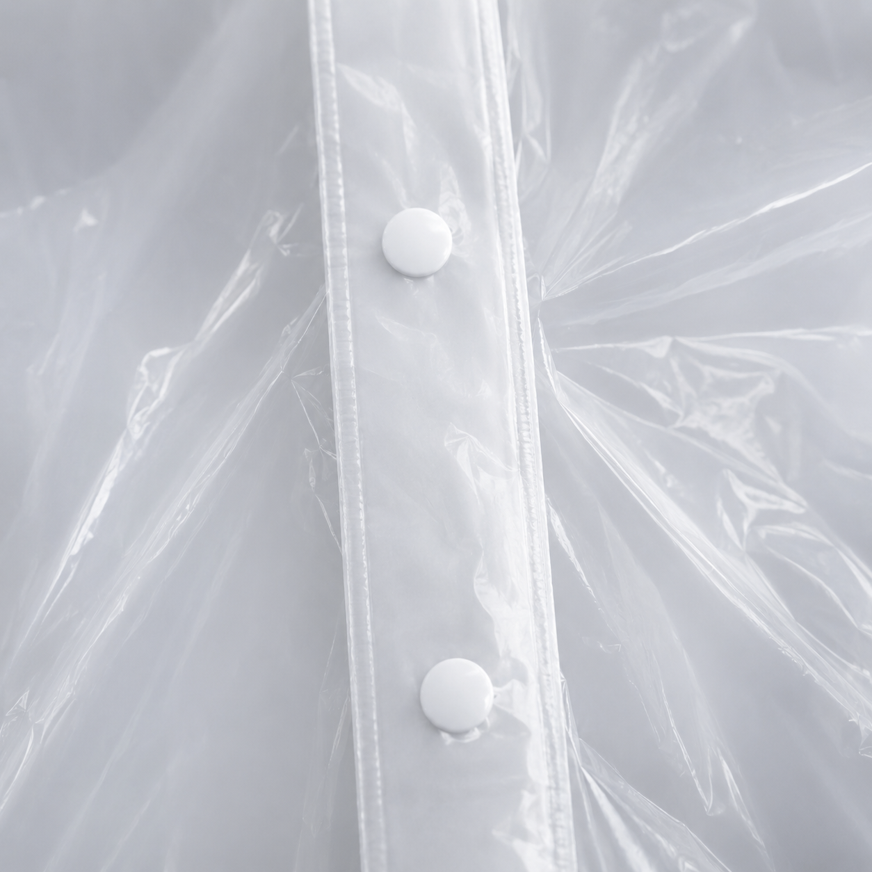 Compostable Disposable Raincoat | PBAT+PLA Hooded Poncho with Sleeves — photo 5