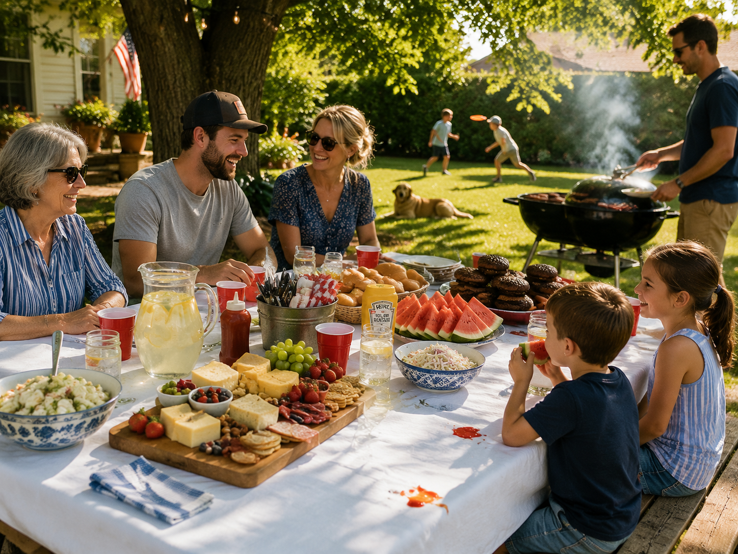 BBQ cookouts and outdoor picnics
