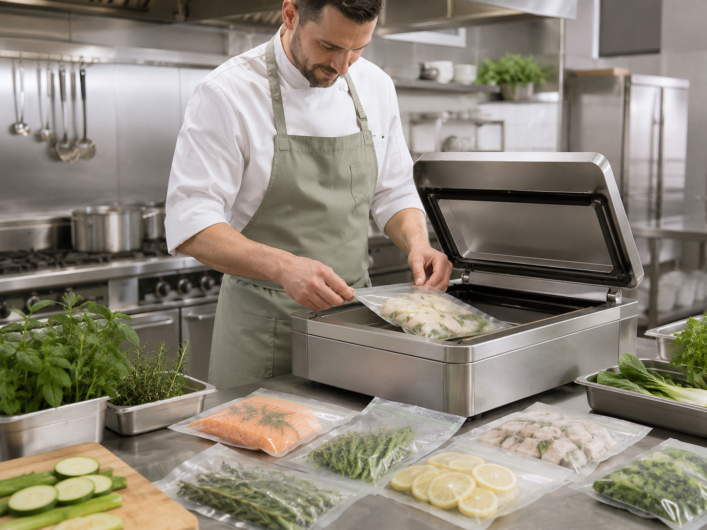 Commercial Kitchens and Food Processors