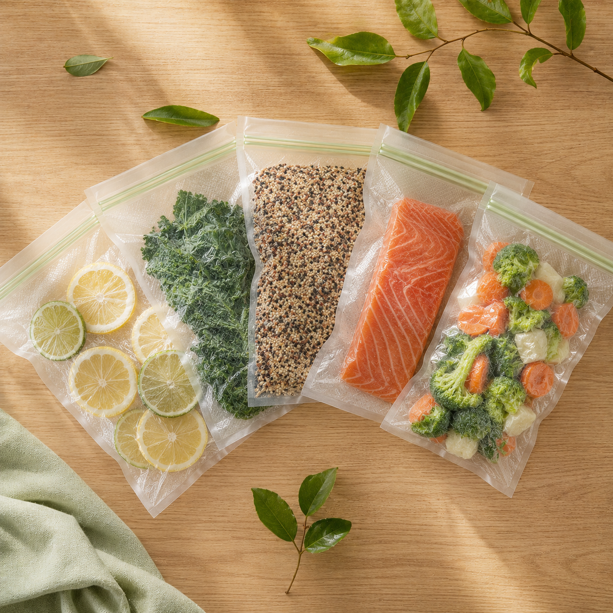 Compostable Food Saver Vacuum Bags — photo 5
