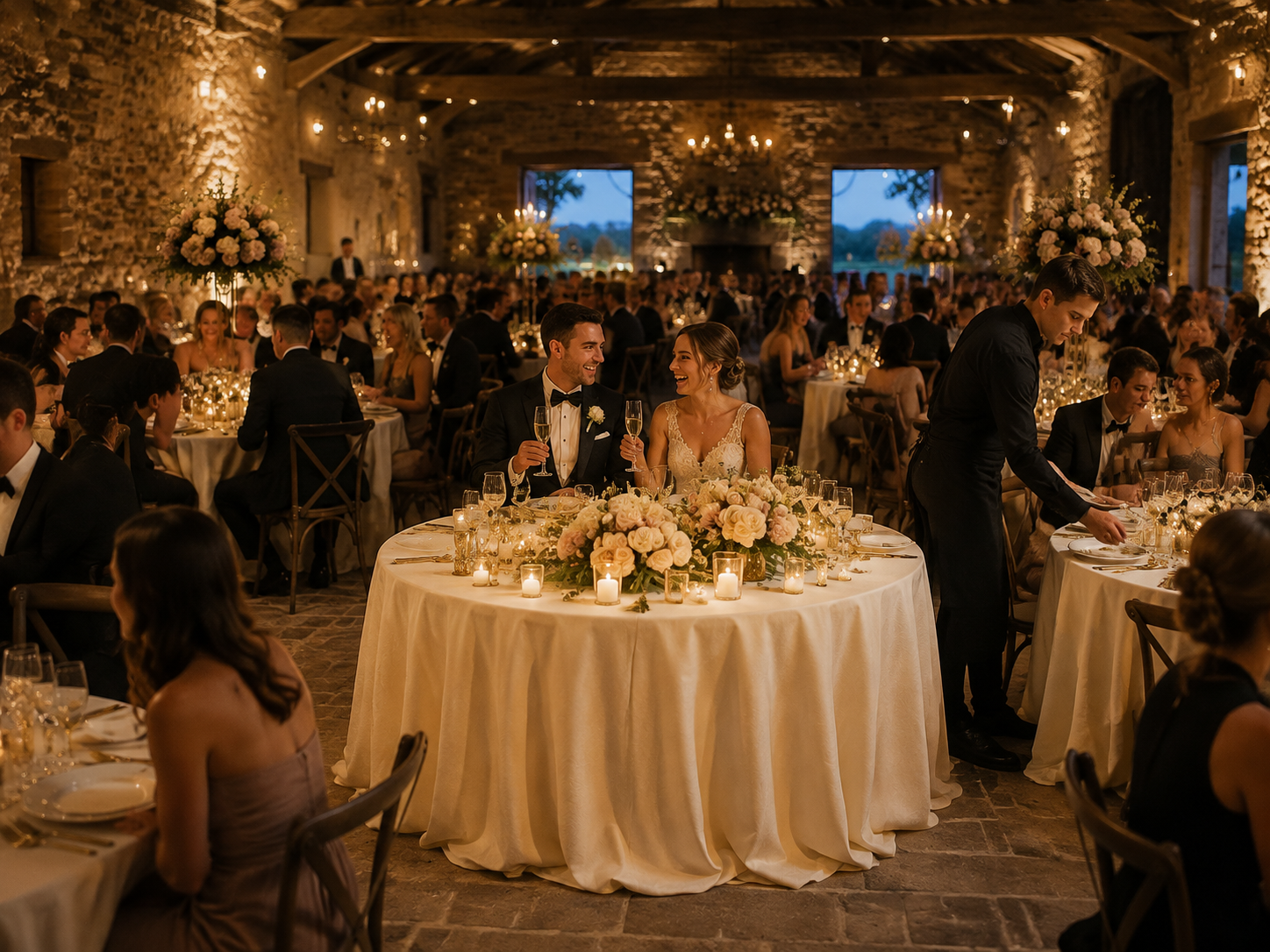 Wedding receptions and rehearsal dinners