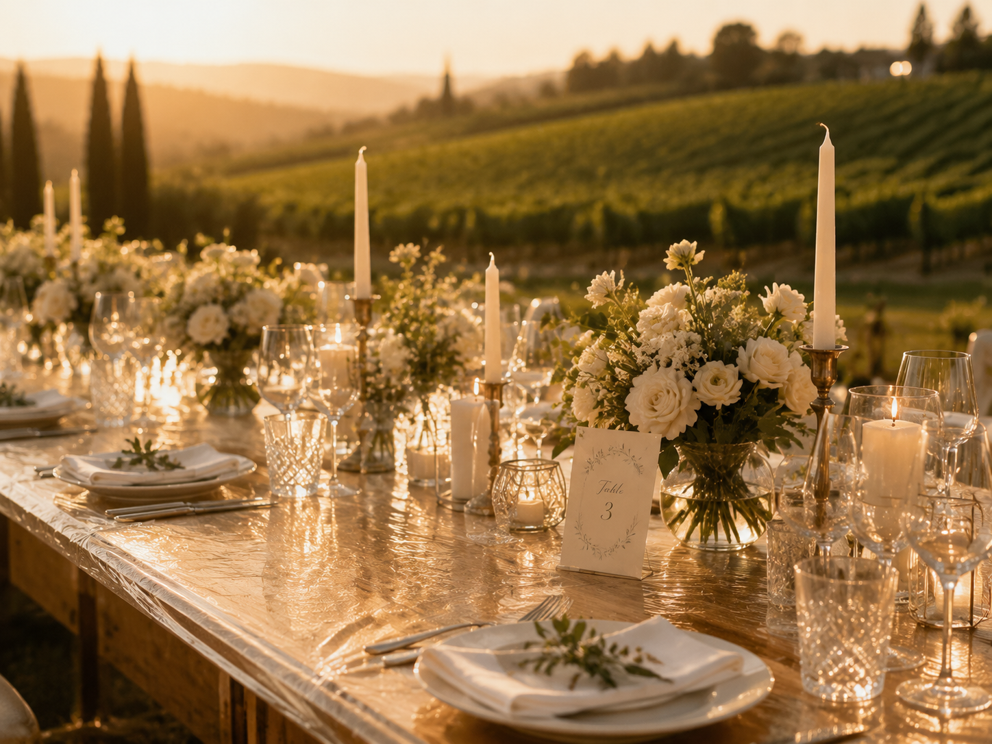 Outdoor weddings and garden parties