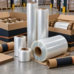 Biodegradable industrial stretch wrap rolls with wholesale and OEM kraft packaging