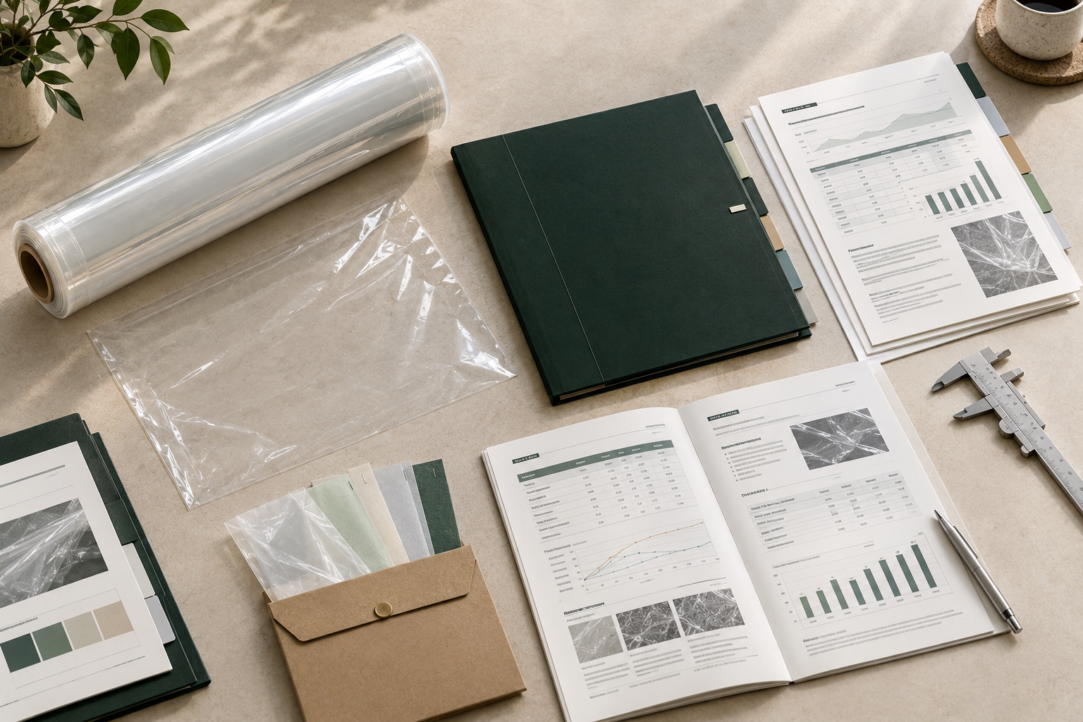 Redacted product-specific certificate, report and specification set