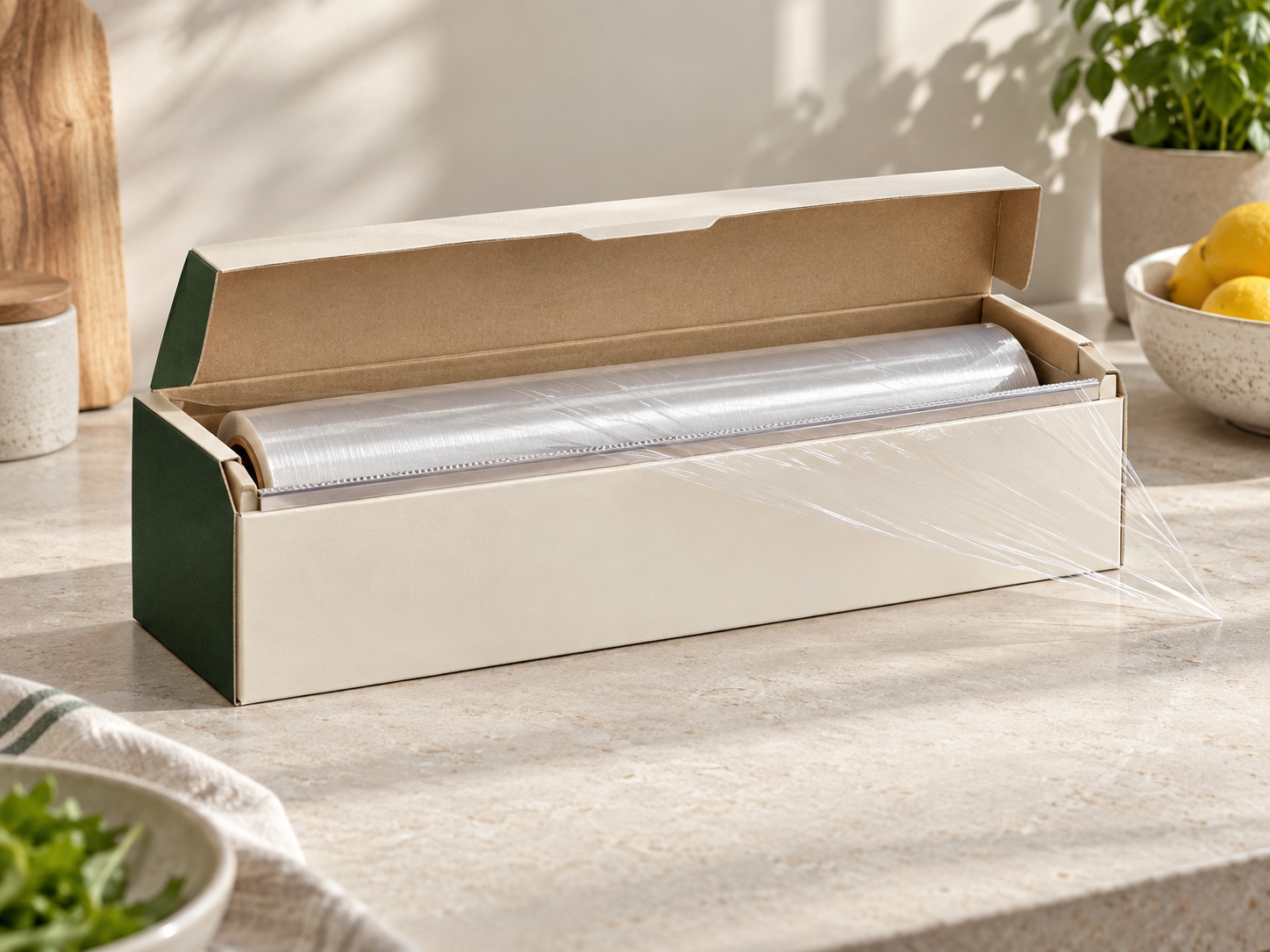 Food-service refill roll and dispenser fit