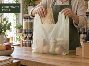 Zero-waste and refill retail
