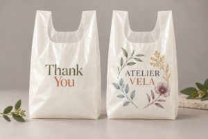 Standard "Thank You" print in 2-colour flexo