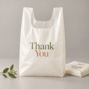 Thank You Shopping Bags Extra Thick Bulk