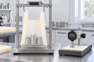 18 μm CaCO3-filled film rated to 10 lbs