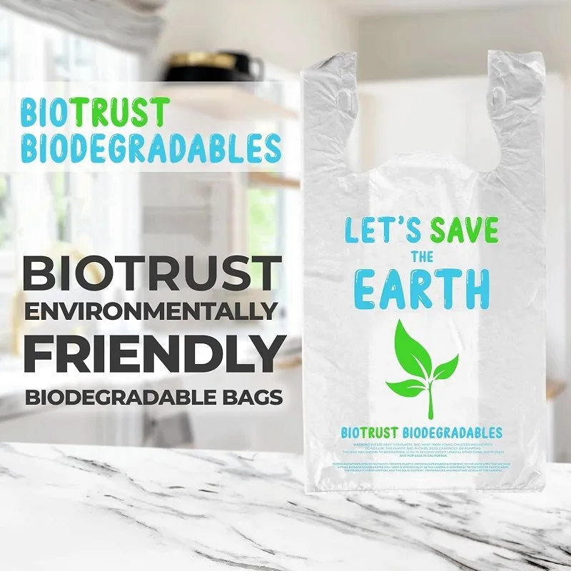 Compostable T Shirt Shopping Bags Home Compostable — photo 2
