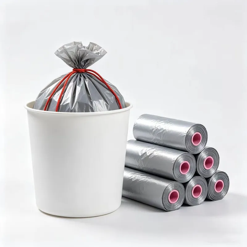 Small Drawstring Garbage Bags | 4 Gallon Compostable