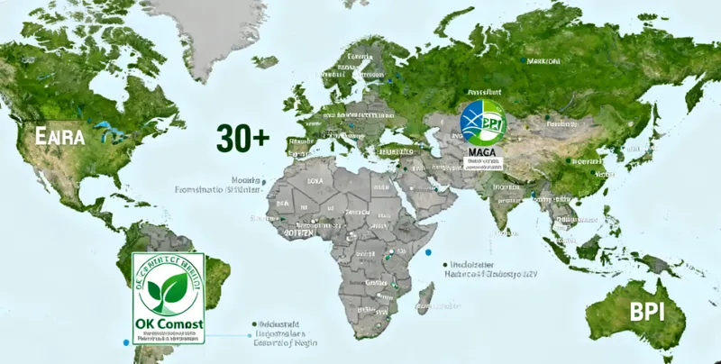 Different countries have different certification standards.