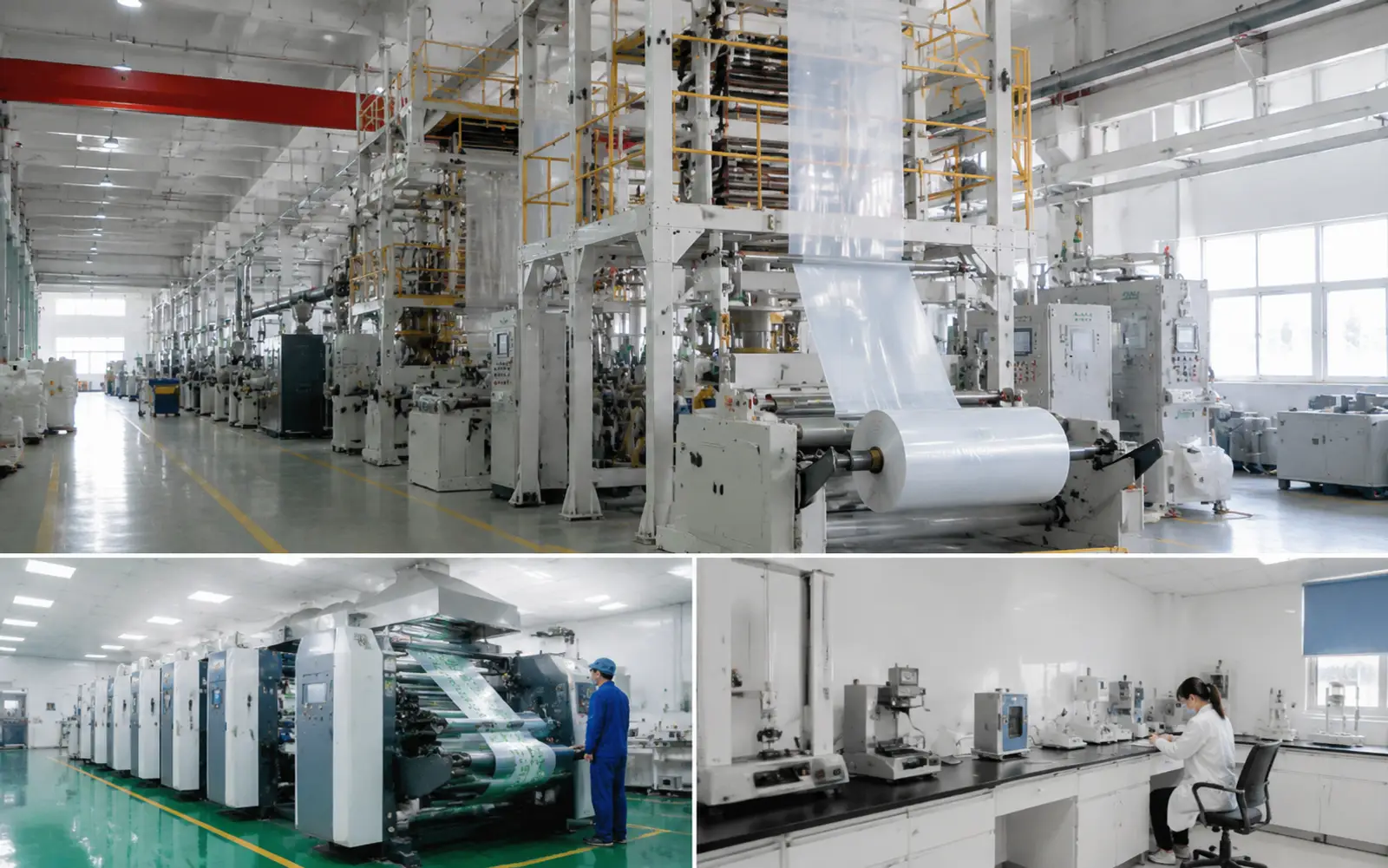 Esinle Guangzhou biodegradable plastic factory production line