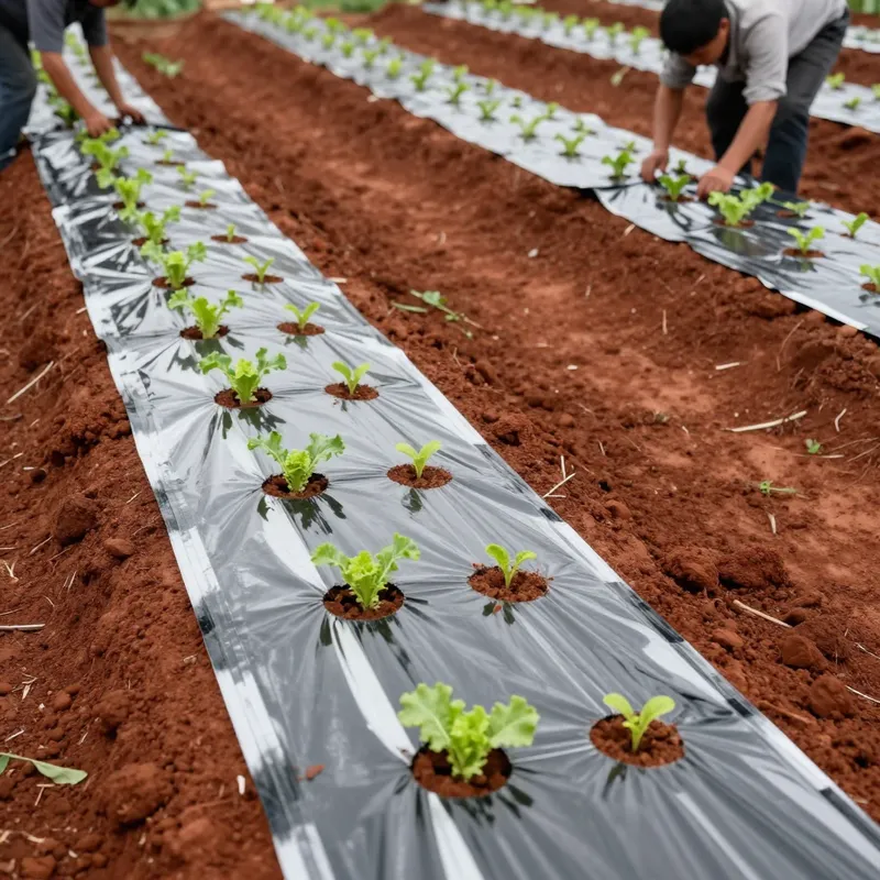 PLA+PBAT Biodegradable Weed Mulch — photo 4